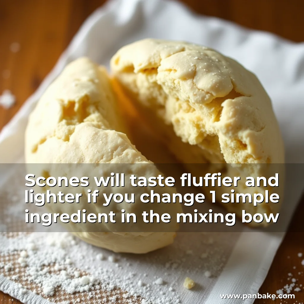 Read more about the article Scones will taste fluffier and lighter if you change 1 simple ingredient in the mixing bow
