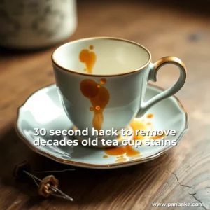 Read more about the article 30  second hack to remove decades  old tea cup stains