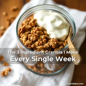 Read more about the article The 3  Ingredient Granola I Make Every Single Week