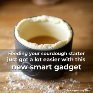 Read more about the article Feeding your sourdough starter just got a lot easier with this new smart gadget
