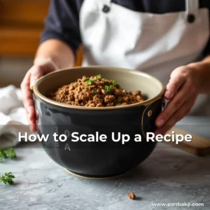 Read more about the article How to Scale Up a Recipe