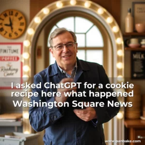 Read more about the article I asked ChatGPT for a cookie recipe  here what happened  Washington Square News