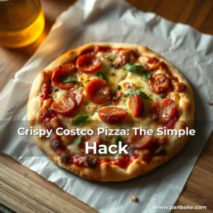 Read more about the article Crispy Costco Pizza: The Simple Hack