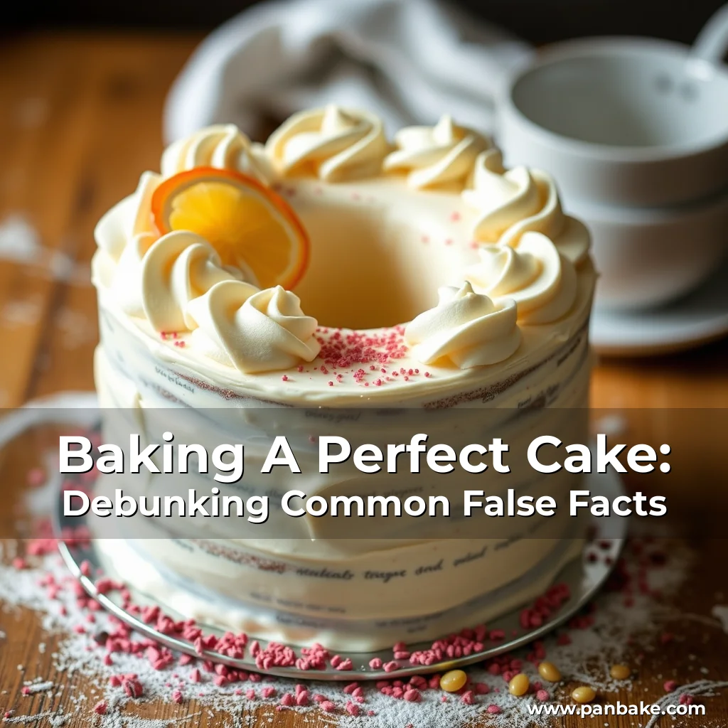 Read more about the article Baking A Perfect Cake: Debunking Common False Facts