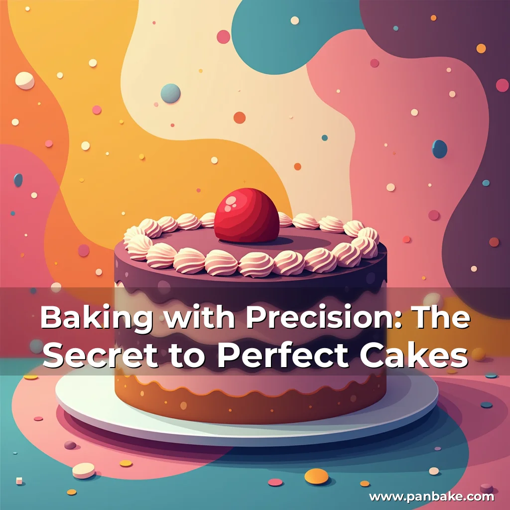 Read more about the article Baking with Precision: The Secret to Perfect Cakes