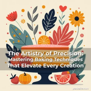 Read more about the article The Artistry of Precision: Mastering Baking Techniques That Elevate Every Creation