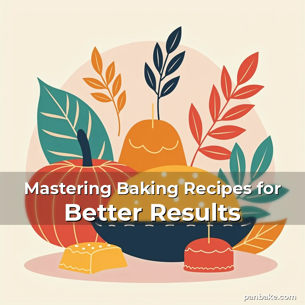 Read more about the article Mastering Baking Recipes for Better Results