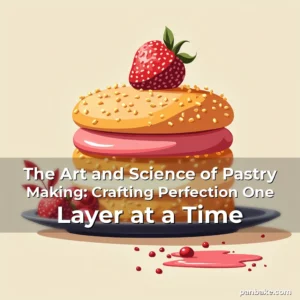 Read more about the article The Art and Science of Pastry Making: Crafting Perfection One Layer at a Time